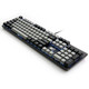 HEXGEARS 黑峡谷 GK715 104键 有线机械键盘 灰黑 凯华BOX茶轴 单光