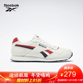 Reebok锐步 运动经典  ROYAL GLIDE LX男女低帮休闲鞋 FX0708_白色/红色/藏青色 42