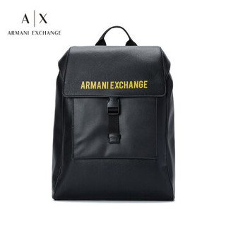 ARMANI EXCHANGE阿玛尼AX20秋冬男士双肩背包 AX952267-0A827 BLACK-00020黑色 U