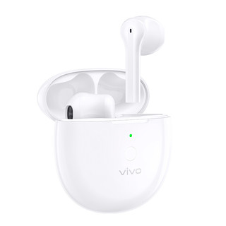 vivo TWS Neo 半入耳式真无线动圈降噪蓝牙耳机 皓月白