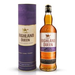 HIGHLAND QUEEN 高地女王 苏格兰调配型威士忌 雪莉桶 700ml *2件 +凑单品