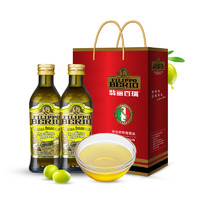 FILIPPO BERIO 翡丽百瑞 特级 初榨橄榄油 礼盒装 500ml*2瓶