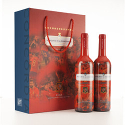 LAGUNILLA 拉古尼拉 佳酿干红葡萄酒 西班牙国家队纪念款红酒礼盒
