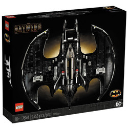 乐高(LEGO)积木玩具蝙蝠侠76161蝙蝠翼战机飞机