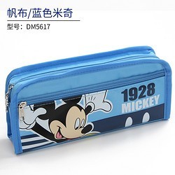 Disney 迪士尼 DM5617 米奇款笔袋 蓝色