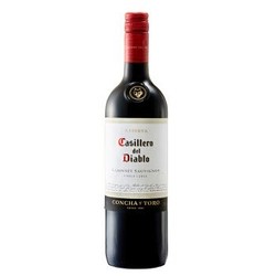 干露 红魔鬼（Casillero del Diablo）卡本妮苏维翁/赤霞珠红葡萄酒750ml*6瓶 整箱装 智利进口红酒