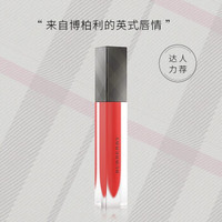 博柏利(BURBERRY)节日礼物生日礼物口红送女友 丝绒雾彩液体唇膏 6ml(军红色#41)