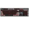 Hyeku 黑峡谷 GK715 104键 有线机械键盘 黑灰 凯华BOX红轴 单光