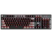 Hyeku 黑峽谷 GK715 104鍵 有線機械鍵盤 黑灰 凱華BOX白軸 單光