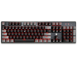 HEXGEARS 黑峡谷 GK715 机械键盘 BOX白轴 104键 单色背光