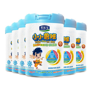 JUNLEBAO 君乐宝 小小鲁班系列 儿童奶粉 国产版 4段 800g*6罐