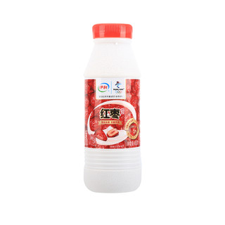 伊利红枣酸奶风味发酵乳学生营养早餐奶450g*5瓶装牛奶饮品乳制品