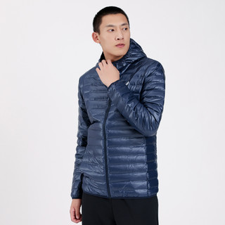 羽绒服外套男装 冬季新款保暖加厚运动服夹克衫 XS 传奇墨水蓝