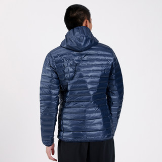 羽绒服外套男装 冬季新款保暖加厚运动服夹克衫 XS 传奇墨水蓝