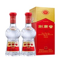 剑南春 水晶剑 38%vol 浓香型白酒 500ml*2瓶 双支装