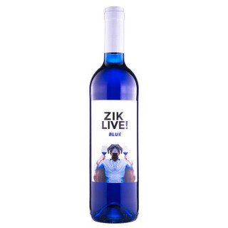 极渴 ZIK LIVE深蓝葡萄酒750ml 西班牙原瓶进口