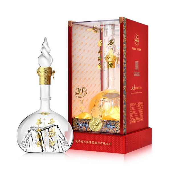 西凤酒华山论剑10年45vol凤香型白酒500ml单瓶装