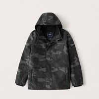 Abercrombie & Fitch 307688-1 男士连帽工装夹克