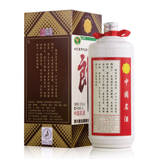 LANGJIU 郎酒 郎牌郎酒 改革开放40周年纪念 53%vol 酱香型白酒 1000ml*6瓶 整箱装