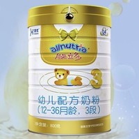 88VIP：Ausnutria 澳优 能立多系列 幼儿奶粉 国行版 3段 800g