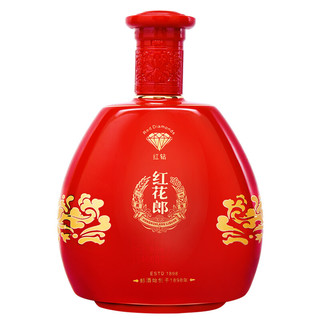 LANGJIU 郎酒 红花郎 红钻 53%vol 酱香型白酒 500ml 单瓶装