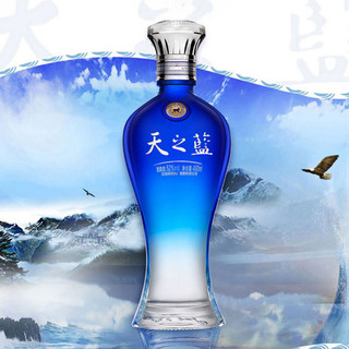 YANGHE 洋河 天之蓝 蓝色经典 52%vol 浓香型白酒 480ml*2瓶 礼盒装