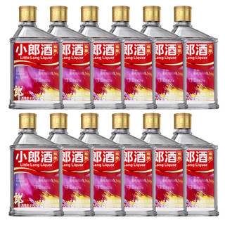 LANGJIU 郎酒 小郎酒 精酿 炫彩 45%vol 兼香型白酒 100ml*12瓶 整箱装