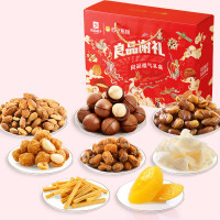 必买年货： liangpinpuzi 良品铺子 混合坚果 炒货礼盒 1180g/盒