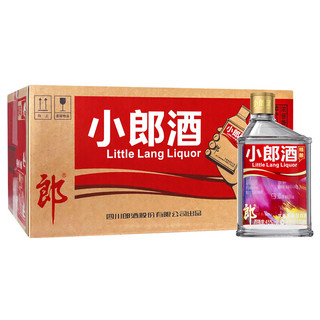 LANGJIU 郎酒 小郎酒 精酿 炫彩 45%vol 兼香型白酒 100ml*24瓶 整箱装