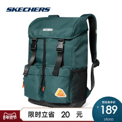 Skechers斯凯奇男女同款大容量双肩背包运动时尚休闲背包L320U190