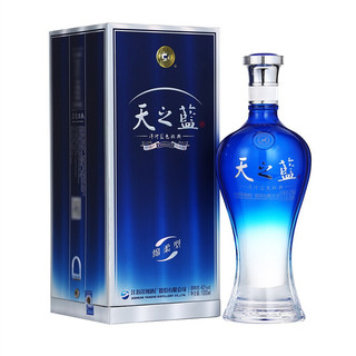 YANGHE 洋河 天之蓝 蓝色经典 42%vol 浓香型白酒 1000ml*2瓶 整箱装