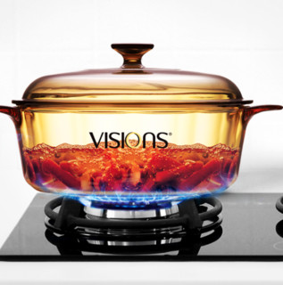 VISIONS 康宁 3.25L汤锅耐热玻璃锅