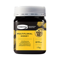 康维他(COMVITA)多花种蜂蜜1000g（新西兰原装进口） *2件