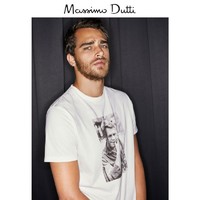 Massimo Dutti 01416212712 男士印花T恤