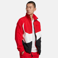 NIKE 耐克 Sportswear 男子运动夹克 AR3133-657 红白黑 S