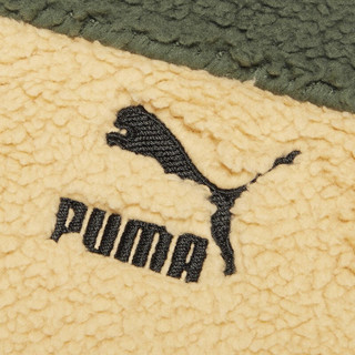 PUMA 彪马 RB SHERPA FZ HOODIE 男子运动夹克 530711-12 军绿色 XL