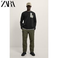 ZARA 01277301800 男装印花长袖 