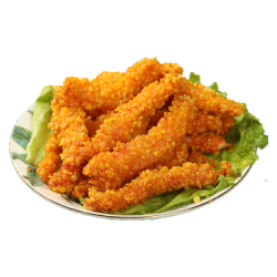 大用鸡肉生鲜鸡肉块油炸小吃半成品雪花鸡柳900g鸡柳条油炸小吃2件