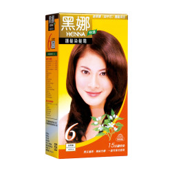 美吾发 遮白发黑发染发剂一梳黑染膏 *5件