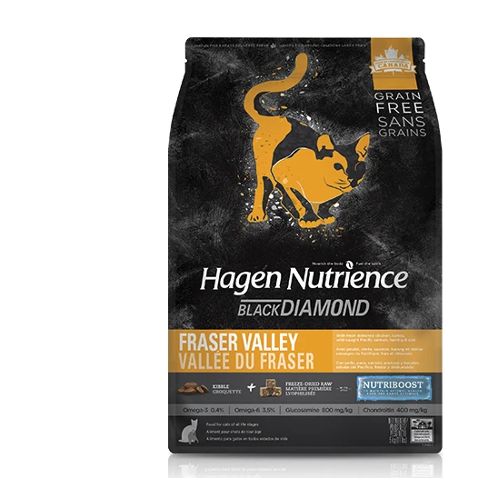 NUTRIENCE 哈根纽翠斯 黑钻系列鲜活禽肉口味冻干全猫粮