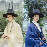 布许原创新款明制汉服男装道袍非褡护朴素田园禅意道士非古装男女