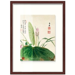 新中式客厅装饰画餐厅小挂画玄关壁画石榴国画 项圣谟-花卉集