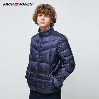 Jack Jones 杰克琼斯 219312517 男士防风立领羽绒服 海军蓝