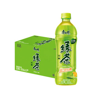 康师傅绿茶500ml*15蜂蜜茉莉味低糖瓶装茶饮料整箱 *6件