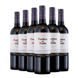 Casillero del Diablo 红魔鬼 尊龙系列 梅洛 750ml *6瓶