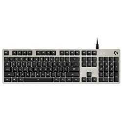 Logitech 罗技 G413 机械游戏键盘 银色