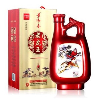 景芝 52度浓香型白酒 老虎王 500ml *7件