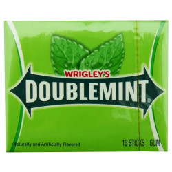美国wrigley箭牌绿箭口香糖15片/盒清新口气办公室进口无糖