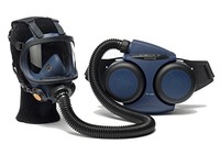 中亚prime会员：Sundström SR 500/200 PAPR 套装，包括 SR 500 风扇单元和 SR 200 *面面罩，均码，蓝色