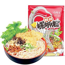 百寿元 柳州螺狮粉 305g*3包 *2件